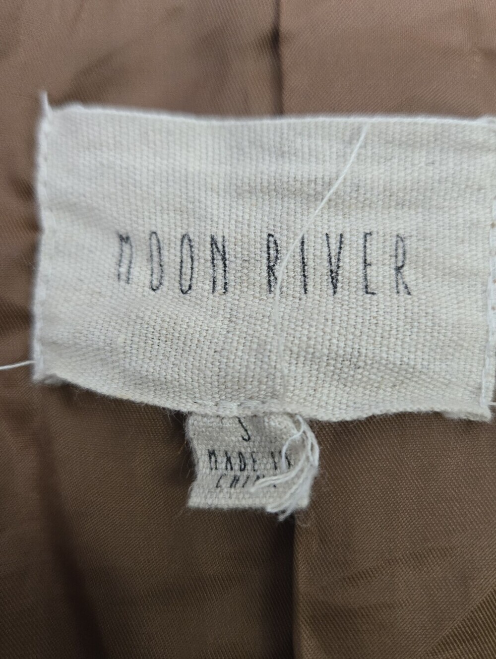 🤎 Moon River Camel Longline Coat | Size S - Picture 4 of 4